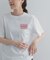 Grow Organic ポイントロゴプリントTシャツ