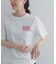 Grow Organic ポイントロゴプリントTシャツ