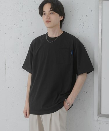 『UR TECH ひやサラクール』リラックスポケットTシャツ