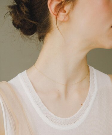decor『デコール』 K18 SKIN NECKLACE