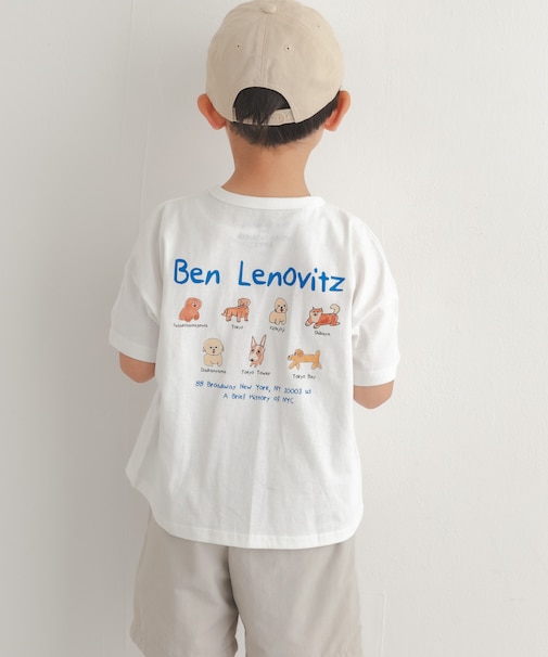 BEN LENOVITZプリントTシャツ(KIDS)