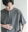 アソートヘンリーネックショートスリーブTシャツ