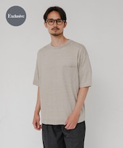 『別注』YLEVE×URBAN RESEARCH LINEN POCKET T-SHIRTS