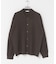 ATON　C／W BOUCLE POLO CARDIGAN