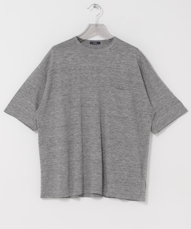 YLEVE　LINEN POCKET T-SHIRTS