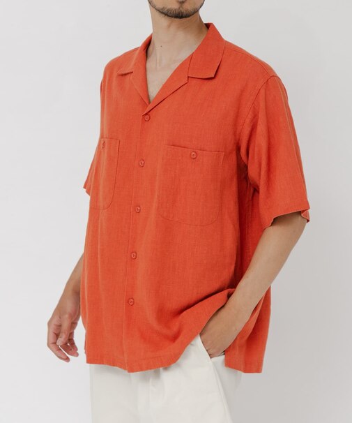 SANDWASH LINEN OPEN SHIRTS