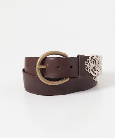 atelier brugge　WASH LEATHER BELT