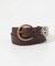 atelier brugge　WASH LEATHER BELT