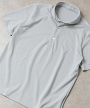 LIFE STYLE TAILOR カッタウェイ鹿の子半袖プルオーバー