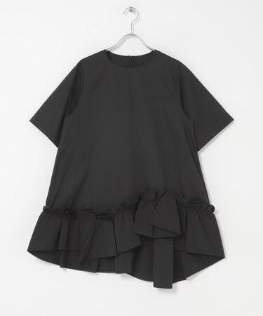ELENDEEK FRILL HEM BLOUSE
