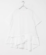 ELENDEEK　FRILL HEM BLOUSE
