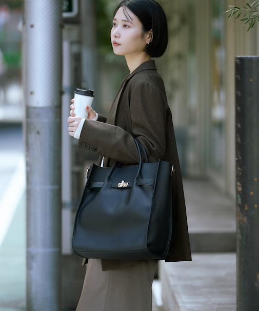 パールバー2WAYA4トートバッグ