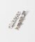 heyep　FLAT LOGO HAIR PIN 2-PIECE