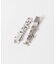 heyep　FLAT LOGO HAIR PIN 2-PIECE