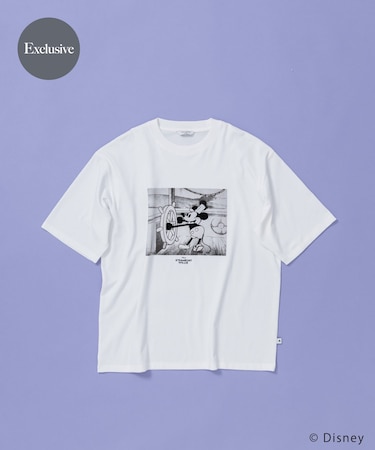 別注/Disney/フロッキープリントTシャツ
