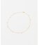 LAPUIS　SV PETIT STONE NECKLACE