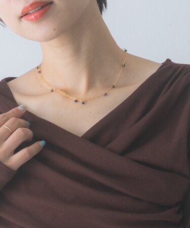 LAPUIS SV PETIT STONE NECKLACE