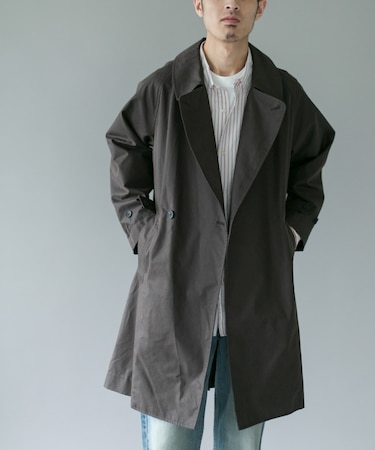 TCツイル オーバーフィット トレンチコート 26AW