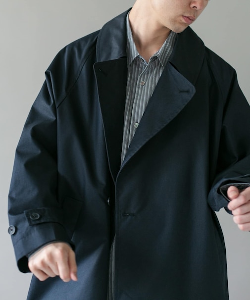 TCツイル オーバーフィット トレンチコート 26AW
