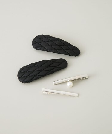 キルティングメタル4セットヘアピン