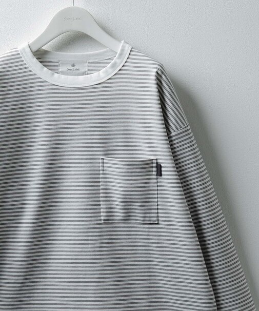 ポンチポケット付ロングスリーブTシャツ
