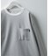ポンチポケット付ロングスリーブTシャツ