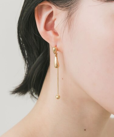 ドロップロングチェーンピアス