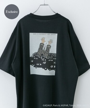 『別注』Savignac×DOORS　プリントTシャツ