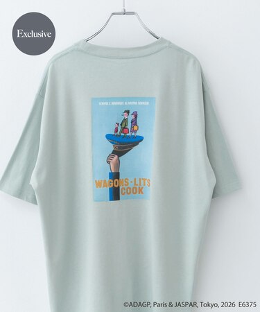 『別注』Savignac×DOORS　プリントTシャツ