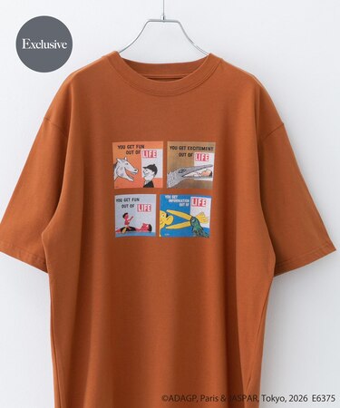 『別注』Savignac×DOORS　プリントTシャツ