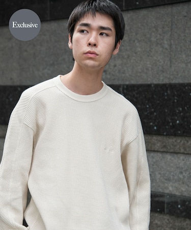 『別注』Snow Peak Apparel×DOORS　HEAVYWEIGHT WAFFLE PULLOVER 26AW