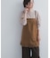 ヘム刺繍スエードライクキャミソール 26AW