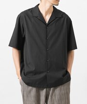 TECH BLEND RAYON OPEN COLLAR SHIRTS