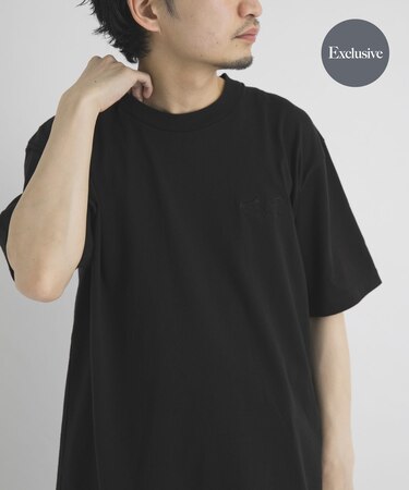 『別注』White Mountaineering×EKAL　LOGO EMBROIDERY T-SHIRTS