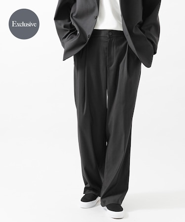 『別注』ANOTHER OFFICE×URBAN RESEARCH HABANA BANDED SLACKS