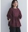コットンツイル2WAYギャザーブラウス 26AW