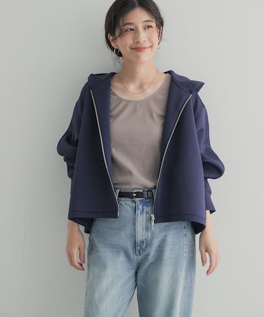 『WEB限定』ダンボールニットバックフレアフーディー 26AW