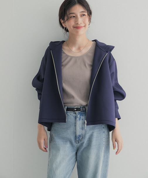 『WEB限定』ダンボールニットバックフレアフーディー 26AW