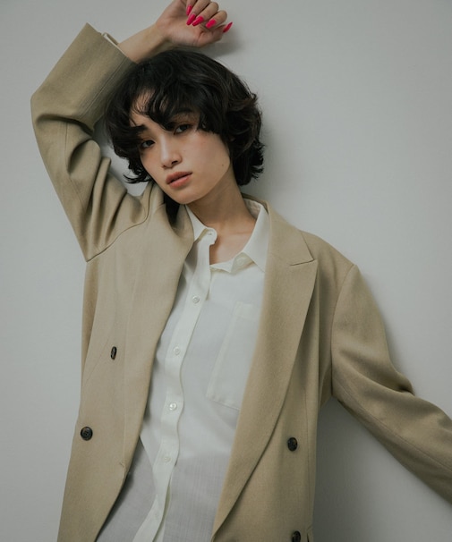 Melange Tweed Jacket