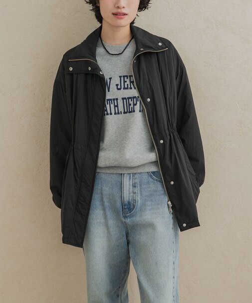 『WEB限定』撥水中綿ウエストギャザーブルゾン 26AW