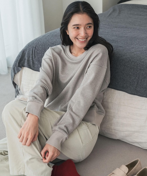 コンパクトラメスウェット 26AW