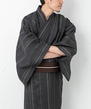 紳士ゆかた 本麻ちぢみ