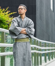 紳士浴衣 近江ちぢみ