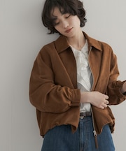 スウェードライクブルゾン 26AW