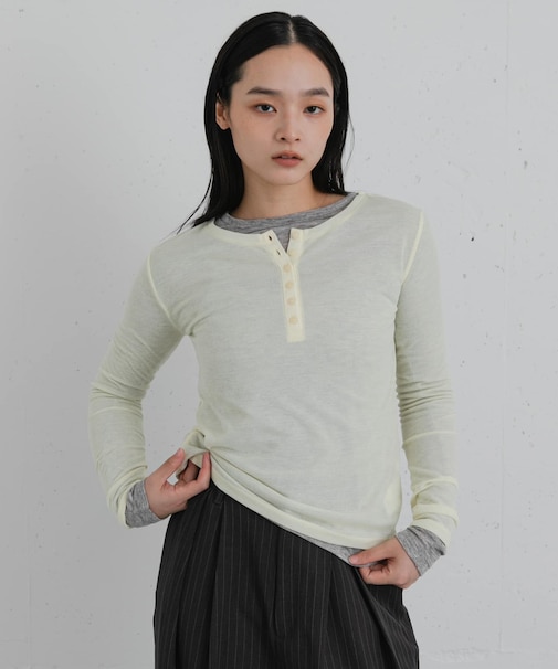 『一部WEB限定カラー』2PパックロングTシャツ
