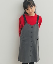 配色釦ジャンスカ(KIDS)