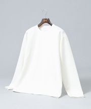 『セットアップ対応/防シワ』ウールジャージークルーネックTシャツ