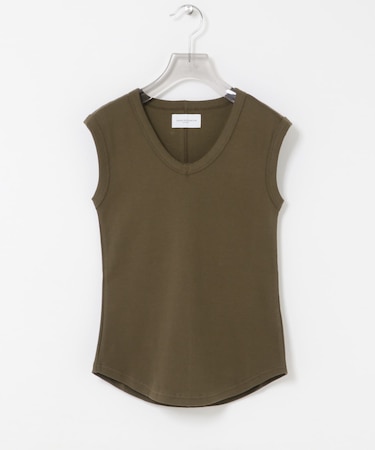 new basic　BABY SKIN SLEEVELESS