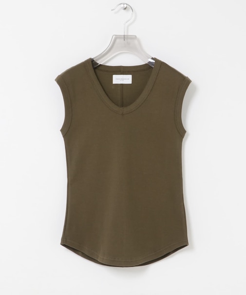 new basic　BABY SKIN SLEEVELESS