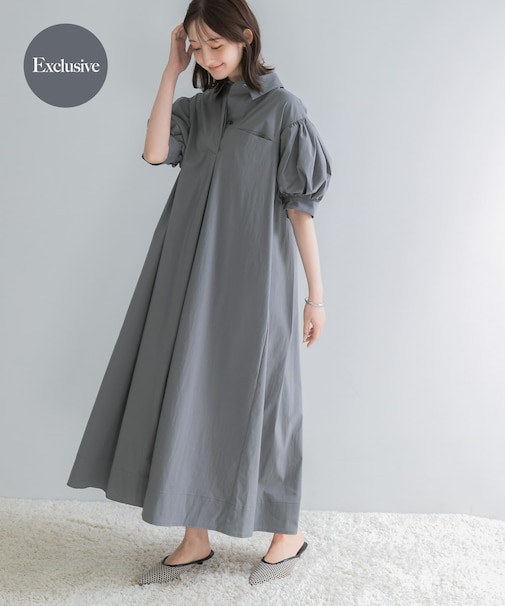 『別注』ELENDEEK×ROSSO FORM SHIRT ONEPIECE